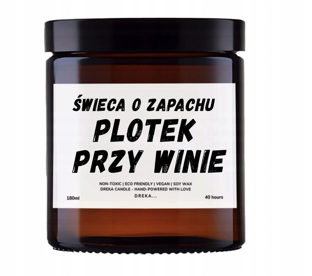 Świeca — Plotek przy winie
