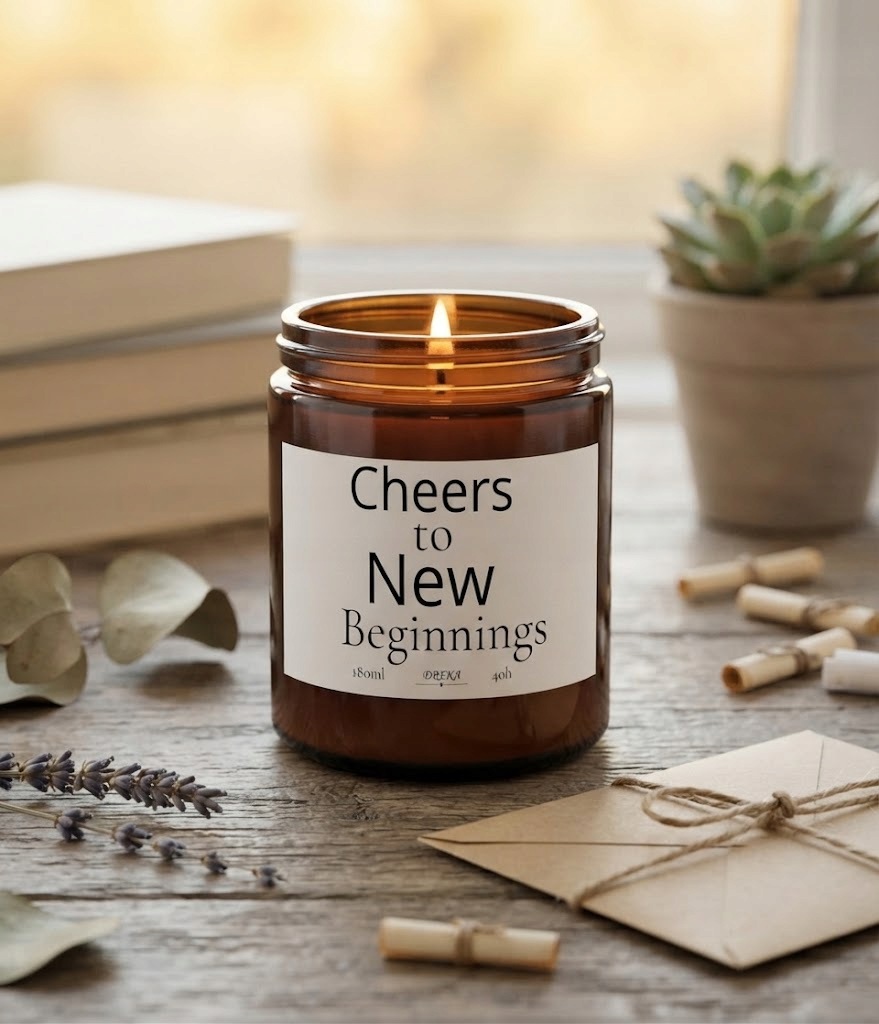 Świeca — Cheers to new beginnings