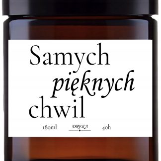 Świeca — Samych pięknych chwil