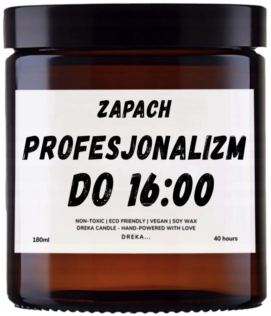 Świeca — Profesjonalizm