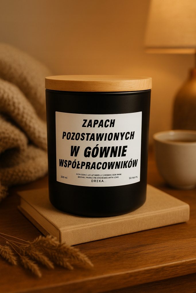 Świeca — Twój napis