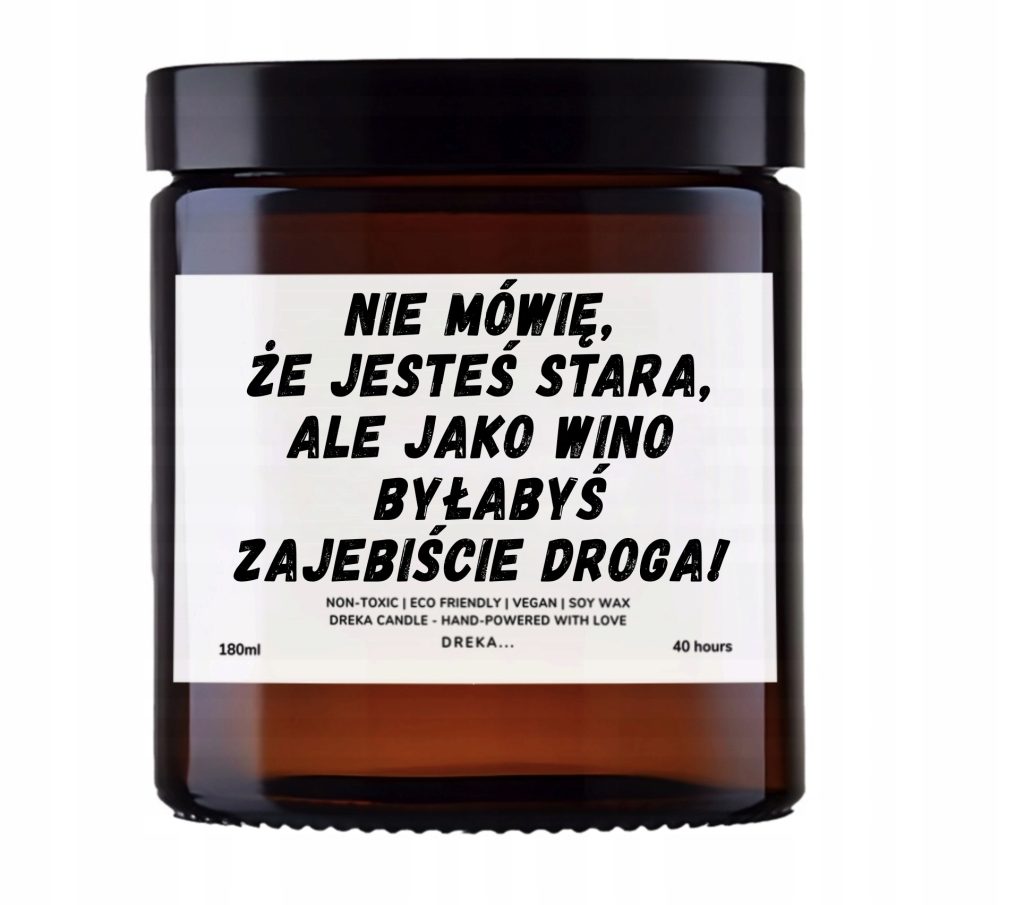 Świeca — Jak wino