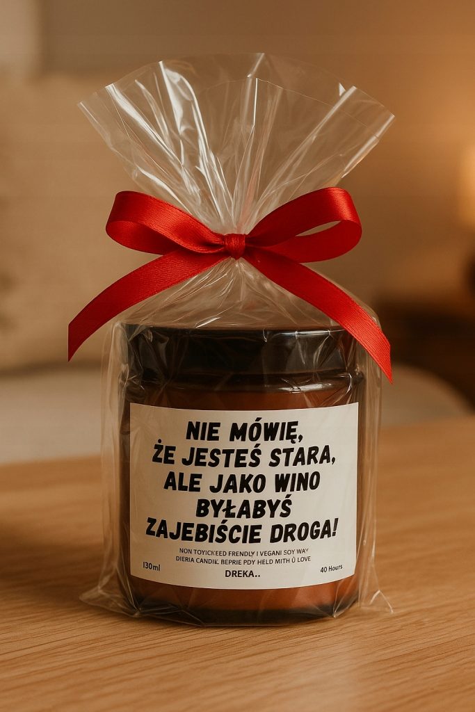 Świeca — Jak wino